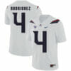 Arizona Wildcats #4 Rhett Rodriguez NCAA College Football Jersey White