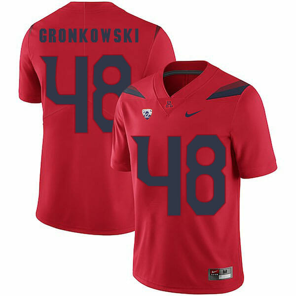 Arizona Wildcats #48 Rob Gronkowski NCAA College Football Jersey Red 1 Arizona Wildcats #48 Rob Gronkowski NCAA College Football Jersey Red