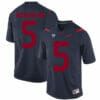 Arizona Wildcats #5 Shaquille Richardson NCAA Football Jersey Blue