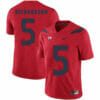 Arizona Wildcats #5 Shaquille Richardson NCAA Football Jersey Red