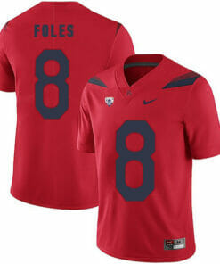 Arizona Wildcats #8 Nick Foles NCAA College Football Jersey Red