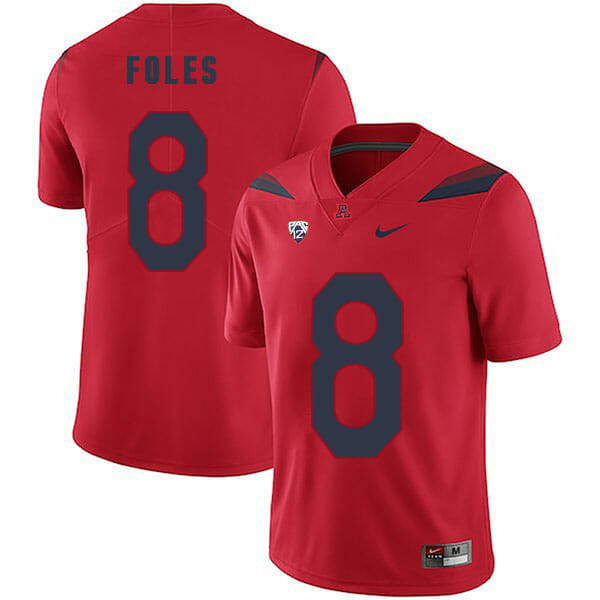 Arizona Wildcats #8 Nick Foles NCAA College Football Jersey Red 1 Arizona Wildcats #8 Nick Foles NCAA College Football Jersey Red