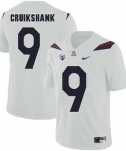Arizona Wildcats #9 Dane Cruikshank NCAA College Football Jersey White