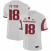Arkansas Razorbacks #18 Jeremy Patton College Football Jersey White