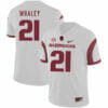 Arkansas Razorbacks #21 Devwah Whaley College Football Jersey White