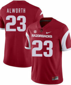 Arkansas Razorbacks #23 Lance Alworth College Football Jersey Red