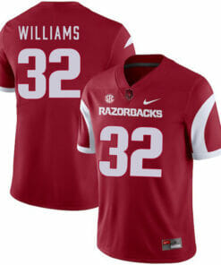 Arkansas Razorbacks #32 Jonathan Williams College Football Jersey Red