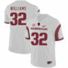 Arkansas Razorbacks #32 Jonathan Williams College Football Jersey White