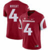Arkansas Razorbacks #4 Jarius Wright College Football Jersey Red 7 Arkansas Razorbacks #4 Jarius Wright College Football Jersey Red