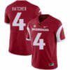 Arkansas Razorbacks #4 Keon Hatcher College Football Jersey Red 6 Arkansas Razorbacks #4 Keon Hatcher College Football Jersey Red