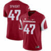 Arkansas Razorbacks #47 Martrell Spaight College Football Jersey Red 7 Arkansas Razorbacks #47 Martrell Spaight College Football Jersey Red
