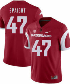 Arkansas Razorbacks #47 Martrell Spaight College Football Jersey Red
