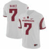 Arkansas Razorbacks #7 Jonathan Nance College Football Jersey White