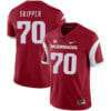 Arkansas Razorbacks #70 Dan Skipper College Football Jersey Red 6 Arkansas Razorbacks #70 Dan Skipper College Football Jersey Red