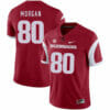 Arkansas Razorbacks #80 Drew Morgan College Football Jersey Red