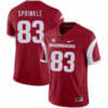 Arkansas Razorbacks #83 Jeremy Sprinkle College Football Jersey Red 7 Arkansas Razorbacks #83 Jeremy Sprinkle College Football Jersey Red