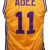 Arthur Agee Hoop Dreams Movie Basketball Jersey New Sewn Yellow 7 Arthur Agee Hoop Dreams Movie Basketball Jersey New Sewn Yellow