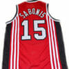 Arvydas Sabonis #15 CCCP Team Russia Basketball Jersey Red