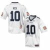 Auburn Tigers #10 Bo Nix NCAA Football Jersey White 6 Auburn Tigers #10 Bo Nix NCAA Football Jersey White