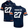 Auburn Tigers Under Armour #27 Robenson Therezie Football Jersey Dark Blue 6 Auburn Tigers Under Armour #27 Robenson Therezie Football Jersey Dark Blue