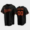 Baltimore Orioles Custom Name Number Coolbase Baseball Jersey Black
