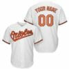 Baltimore Orioles Customizable Baseball Jersey White