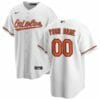 Baltimore Orioles Replica Custom Name Number Baseball Jersey White