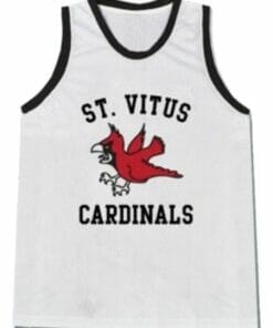 Mickey St Vitus Basketball Diaries Mark Wahlberg Jersey Sewn White