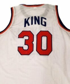 Bernard King #30 New York Basketball Jersey Sewn White
