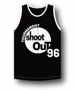 Birdie #96 Above The Rim Tournament Shoot Out Basketball Jersey Black