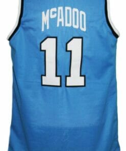 Bob McAdoo #11 Custom College Basketball Jersey New Sewn Blue