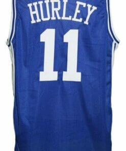 Bobby Hurley #11 Custom College Basketball Jersey New Sewn Blue