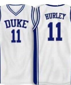 Bobby Hurley College Basketball Jersey Sewn White