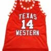 Bobby Joe Hill #14 Texas Western New Basketball Jersey Orange
