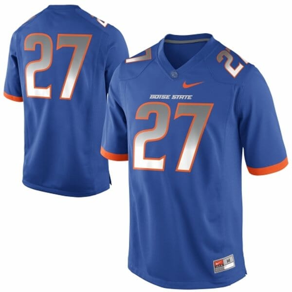 Boise State Broncos #27 Jay Ajayi College Football Jersey Blue 1 Boise State Broncos #27 Jay Ajayi College Football Jersey Blue