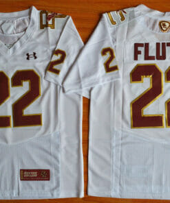Boston College Eagles #22 Doug Flutie College Football Jersey White