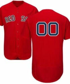 Boston Red Sox Customizable Baseball Jersey Red