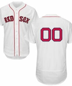 Boston Red Sox Customizable Baseball Jersey White