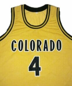 Chancey Billups College Basketball Jersey Sewn Gold