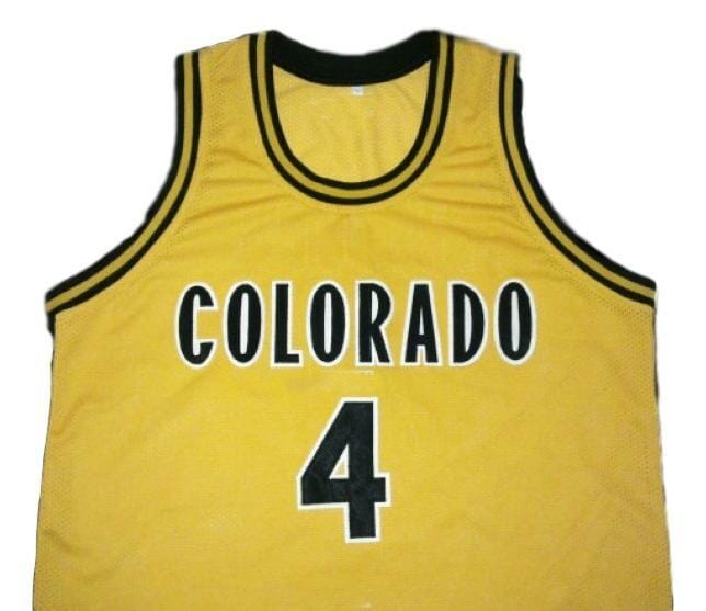 Chancey Billups College Basketball Jersey Sewn Gold 2 Chancey Billups College Basketball Jersey Sewn Gold
