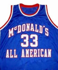 Chris Webber McDonald's All American Basketball Jersey Sewn Blue