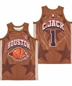 Cactus Jack #1 Houston Basketball Jersey