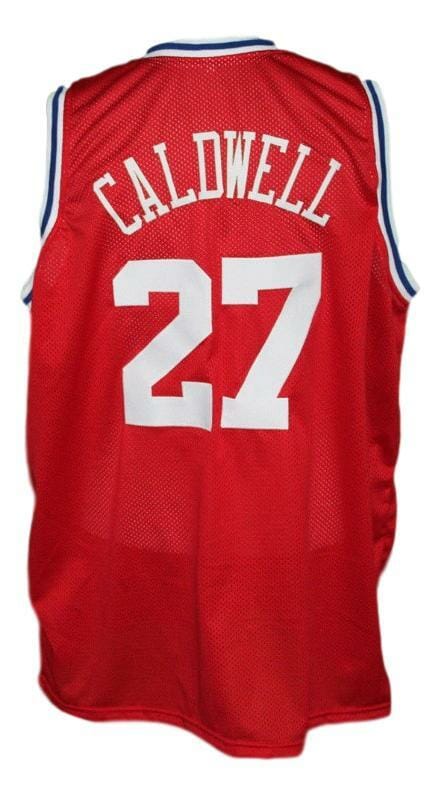 Caldwell Jones #27 Aba East Basketball Jersey New Sewn Red 1 Caldwell Jones #27 Aba East Basketball Jersey New Sewn Red