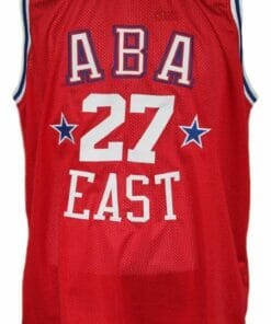 Caldwell Jones #27 Aba East Basketball Jersey New Sewn Red