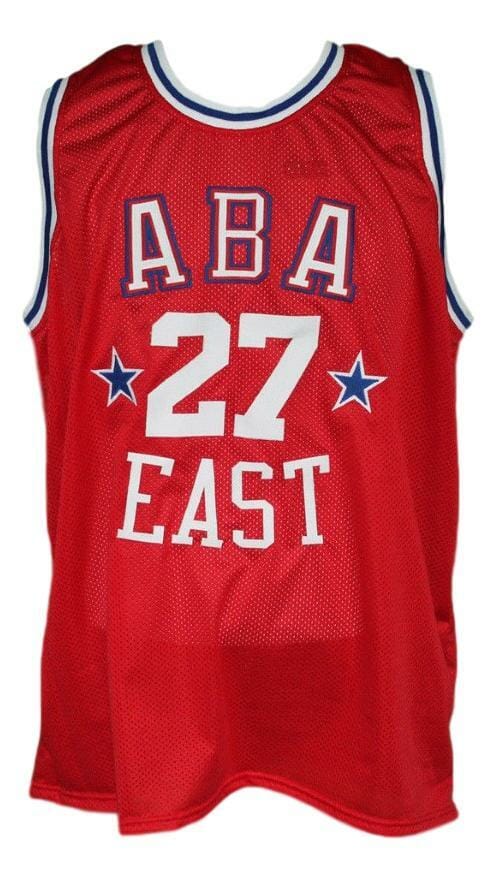 Caldwell Jones #27 Aba East Basketball Jersey New Sewn Red 2 Caldwell Jones #27 Aba East Basketball Jersey New Sewn Red