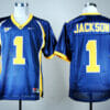California Golden Bears #1 DeSean Jackson NCAA Football Jersey Blue