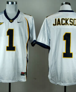 California Golden Bears #1 DeSean Jackson NCAA Football Jersey White