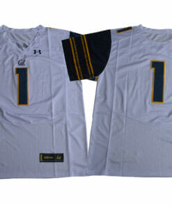 California Golden Bears #1 White Under Armour NCAA Football Jersey