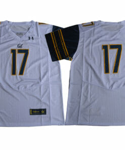 California Golden Bears #17 White Under Armour Football Jersey