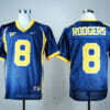 California Golden Bears #8 Aaron Rodgers NCAA Football Jersey Blue 6 California Golden Bears #8 Aaron Rodgers NCAA Football Jersey Blue